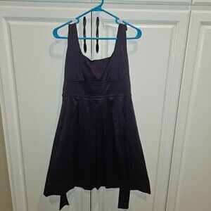 Deep purple formal dress